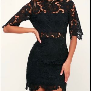 Lulus lace mini dress
